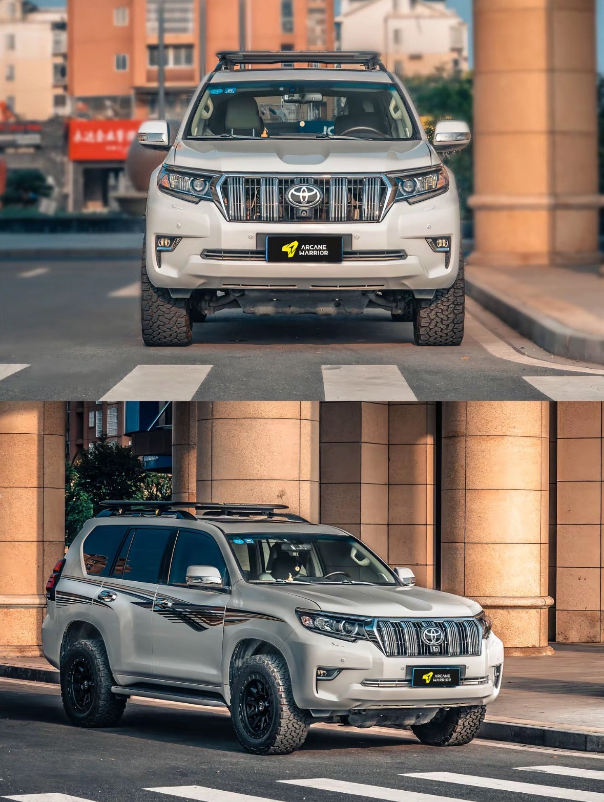 STORM ROOF PLATFORM - TOYOTA LANDCRUISER PRADO 150 - LC150