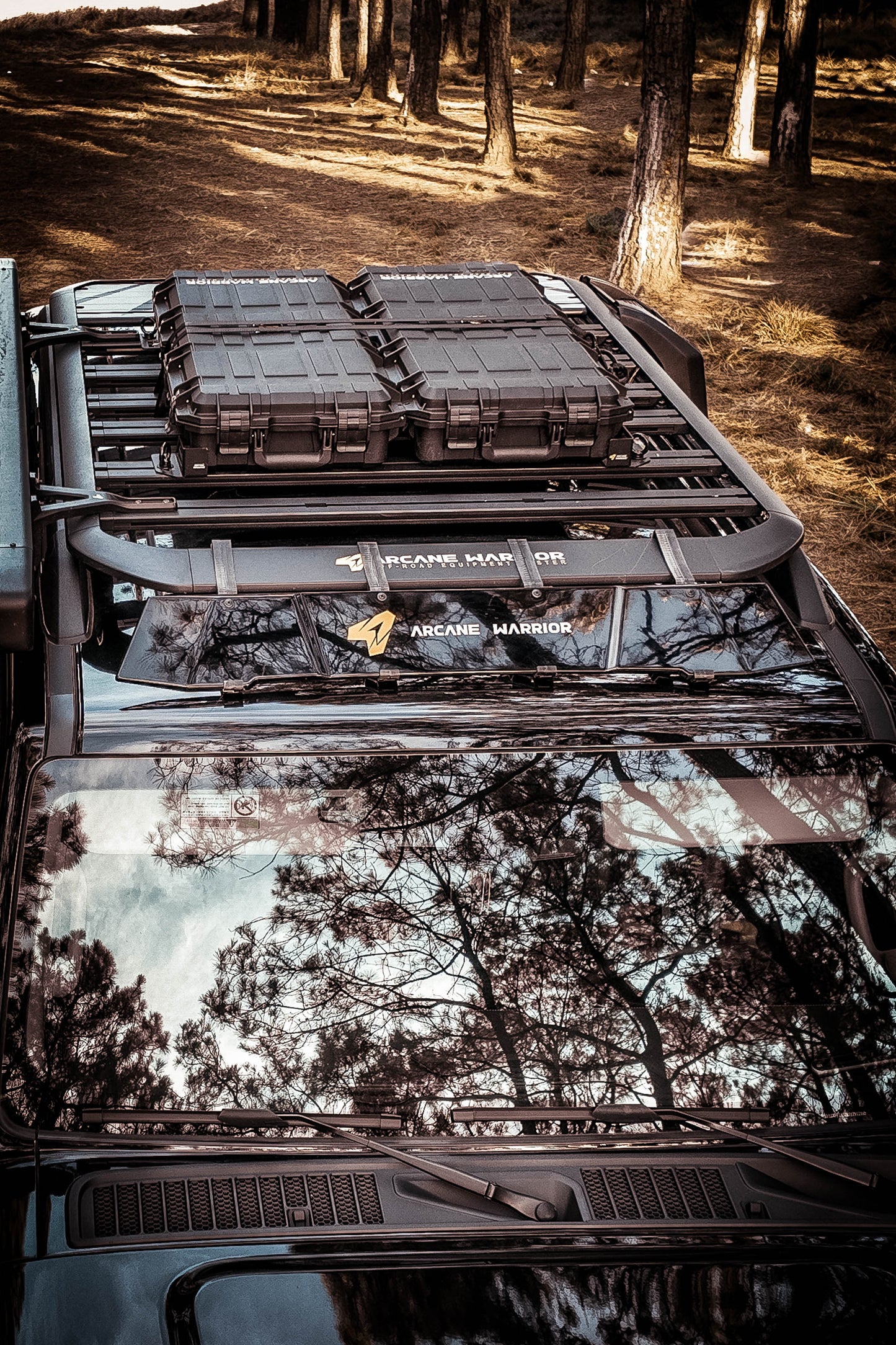 STORM ROOF PLATFORM - WIND DEFLECTOR