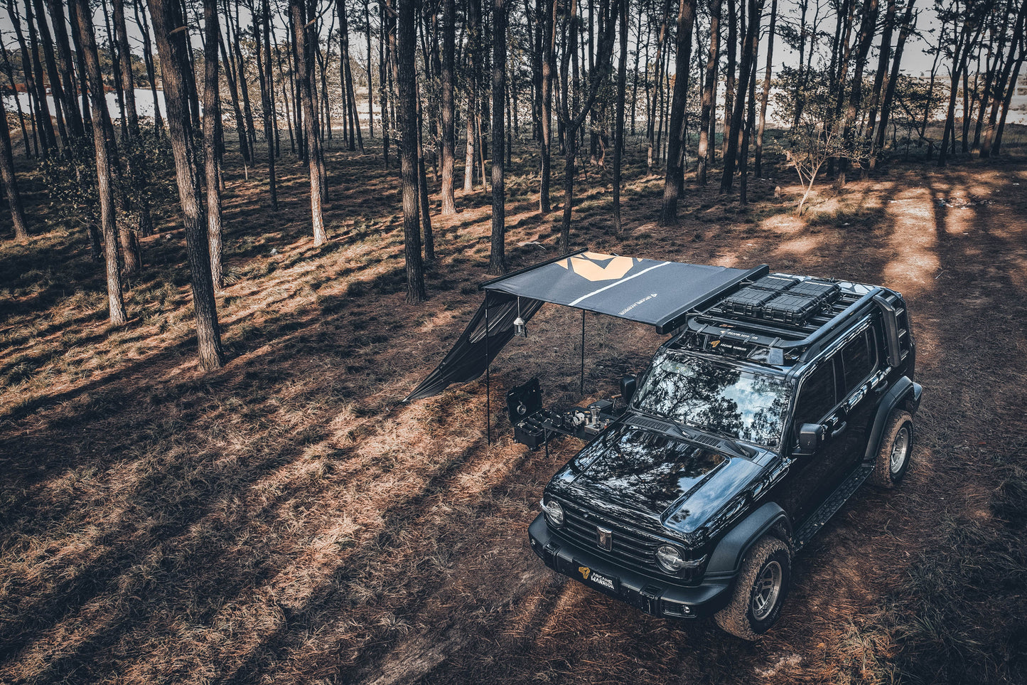 AW Side Awning - HARDCORE Main Extension Wall