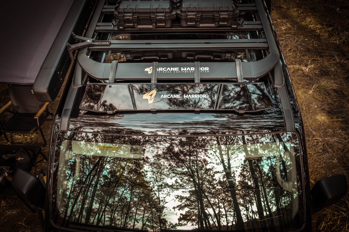 STORM ROOF PLATFORM - WIND DEFLECTOR