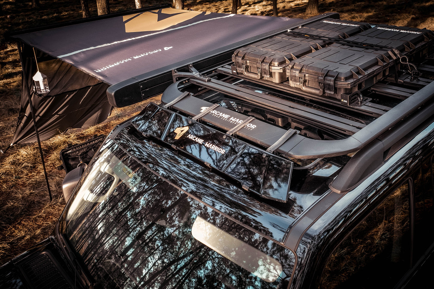 STORM ROOF PLATFORM - WIND DEFLECTOR