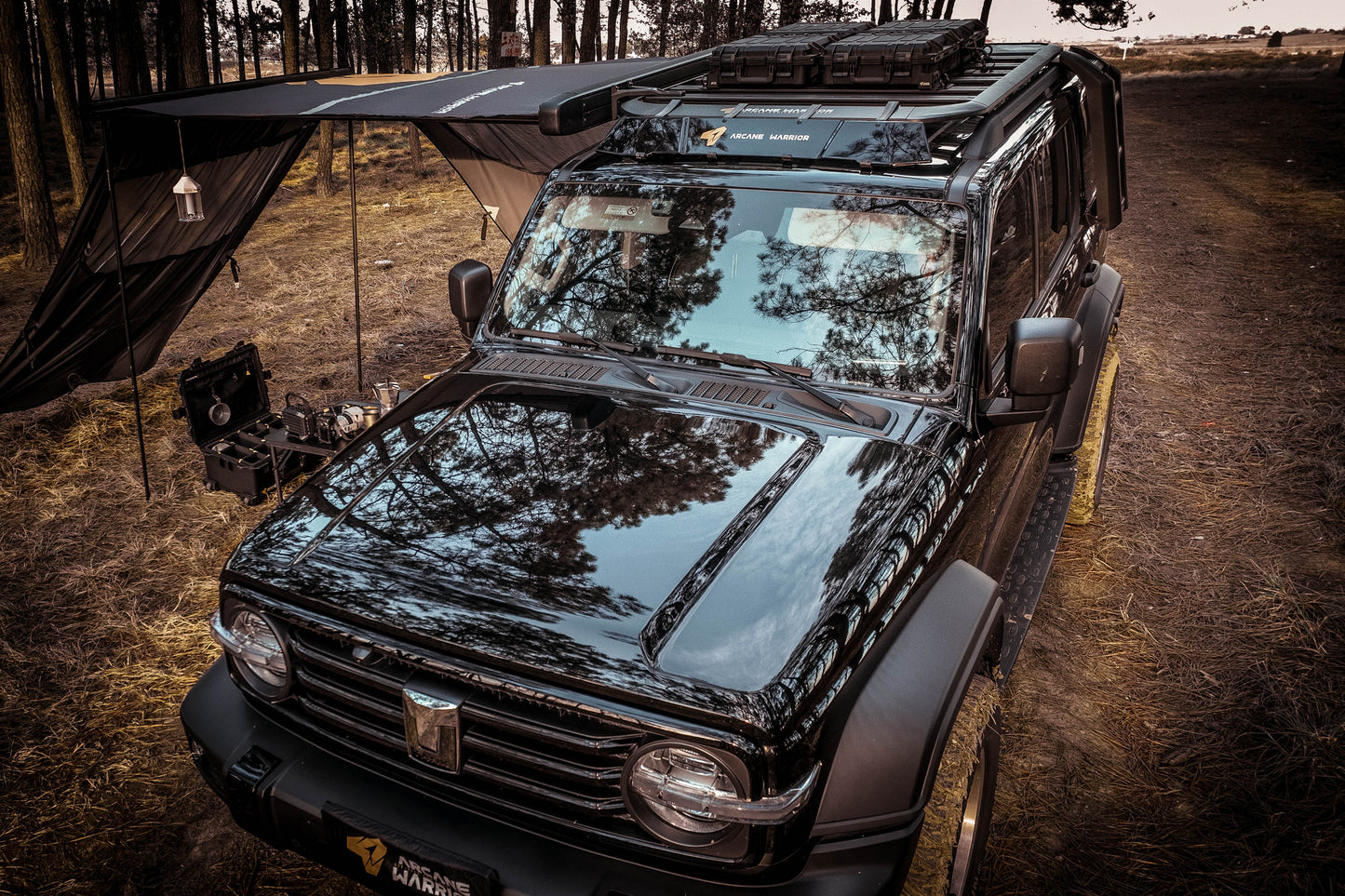 STORM ROOF PLATFORM - WIND DEFLECTOR