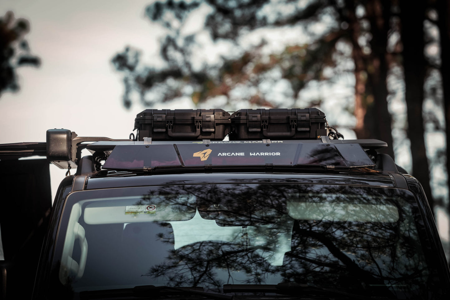 STORM ROOF PLATFORM - WIND DEFLECTOR