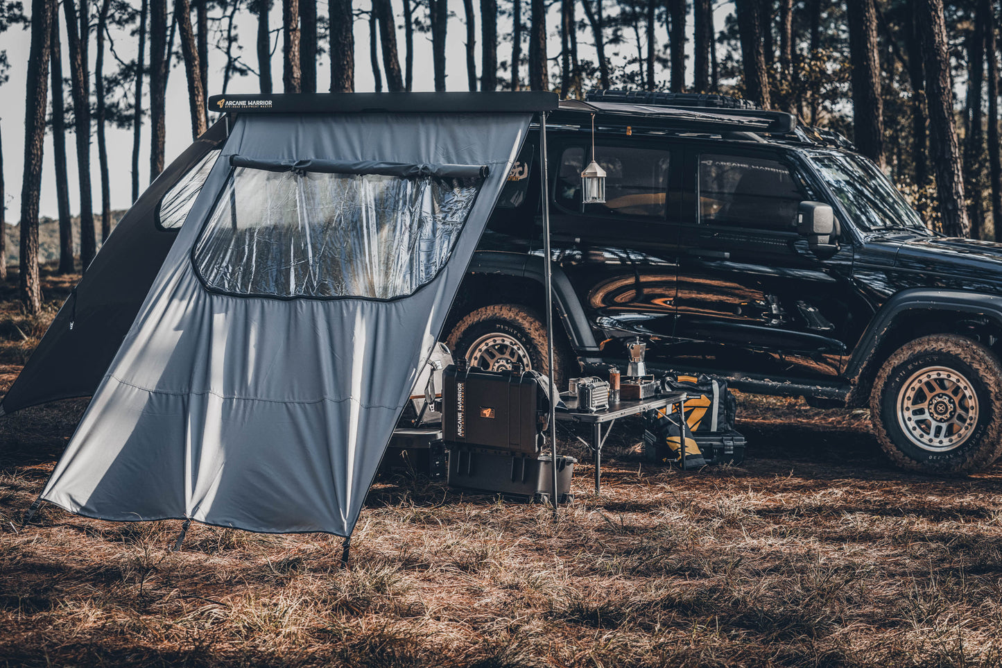 AW Side Awning - HARDCORE Main Extension Wall