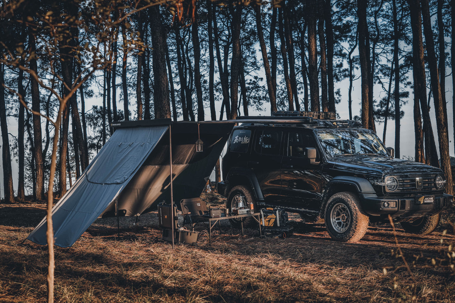 AW Side Awning - HARDCORE Main Extension Wall