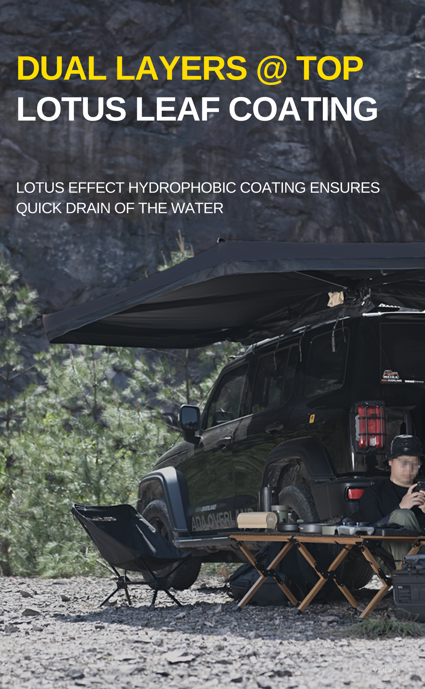 AW Hard Shell 270 Awning