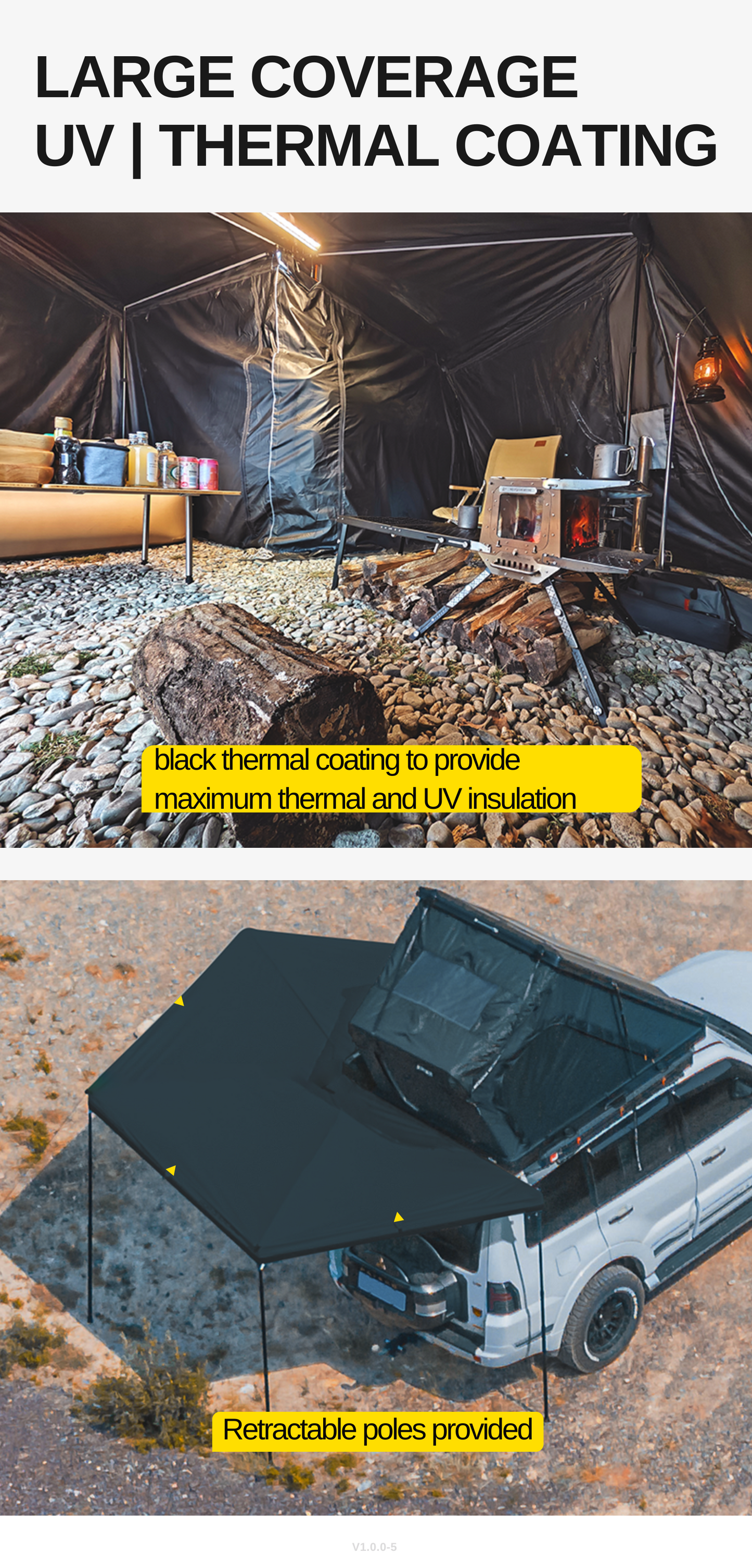 AW Hard Shell 270 Awning