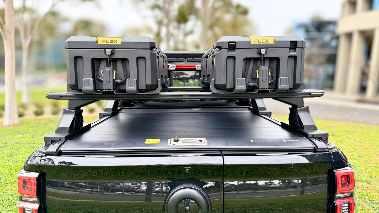 RIDGE CARGO RACK WITH CROSS BARS - MID