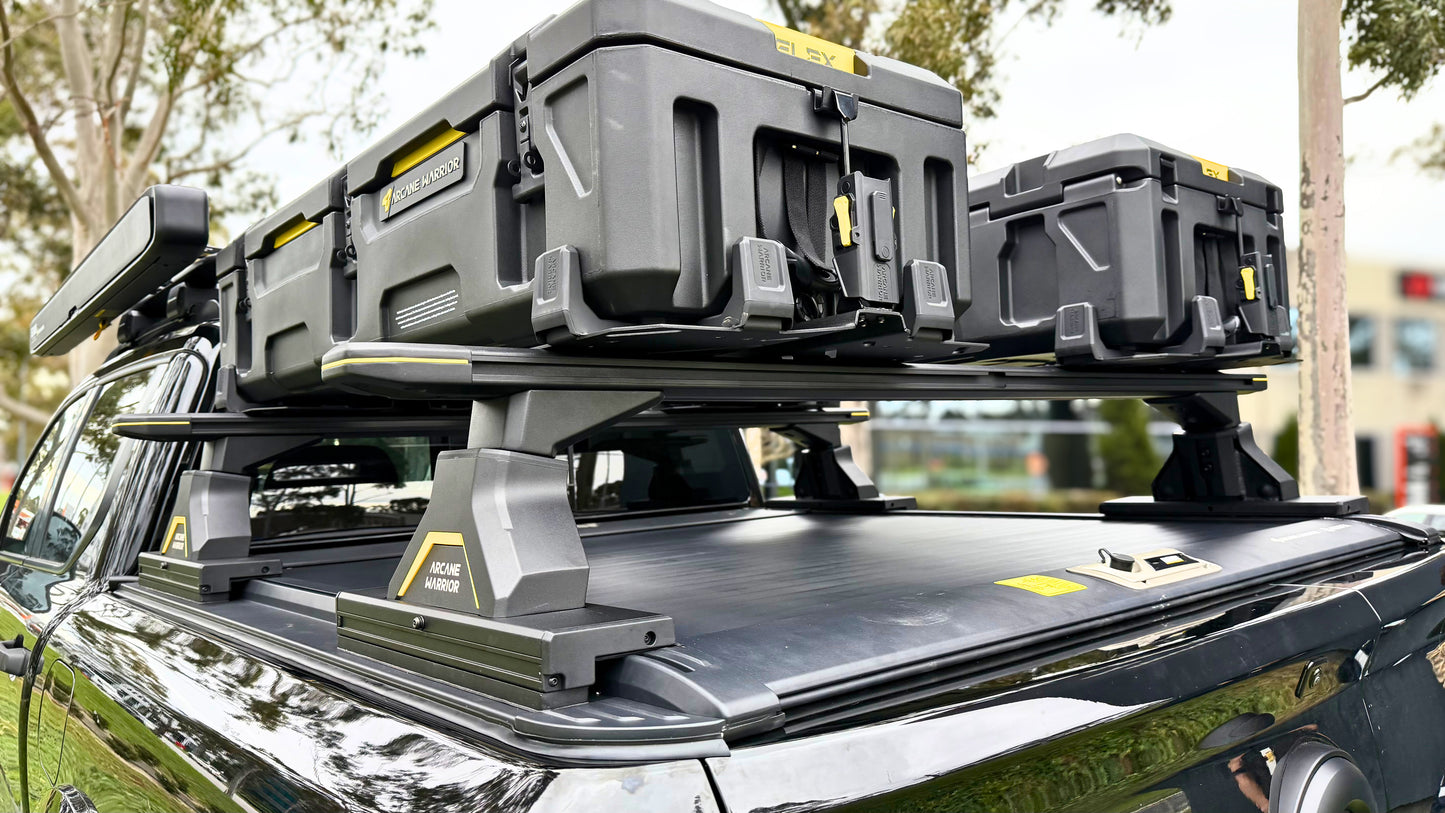 RIDGE CARGO RACK WITH CROSS BARS - MID