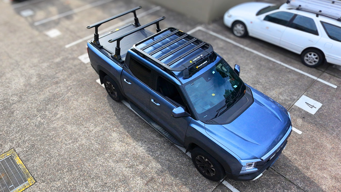 RIDGE CARGO RACK WITH CROSS BARS  - HIGH VERSION