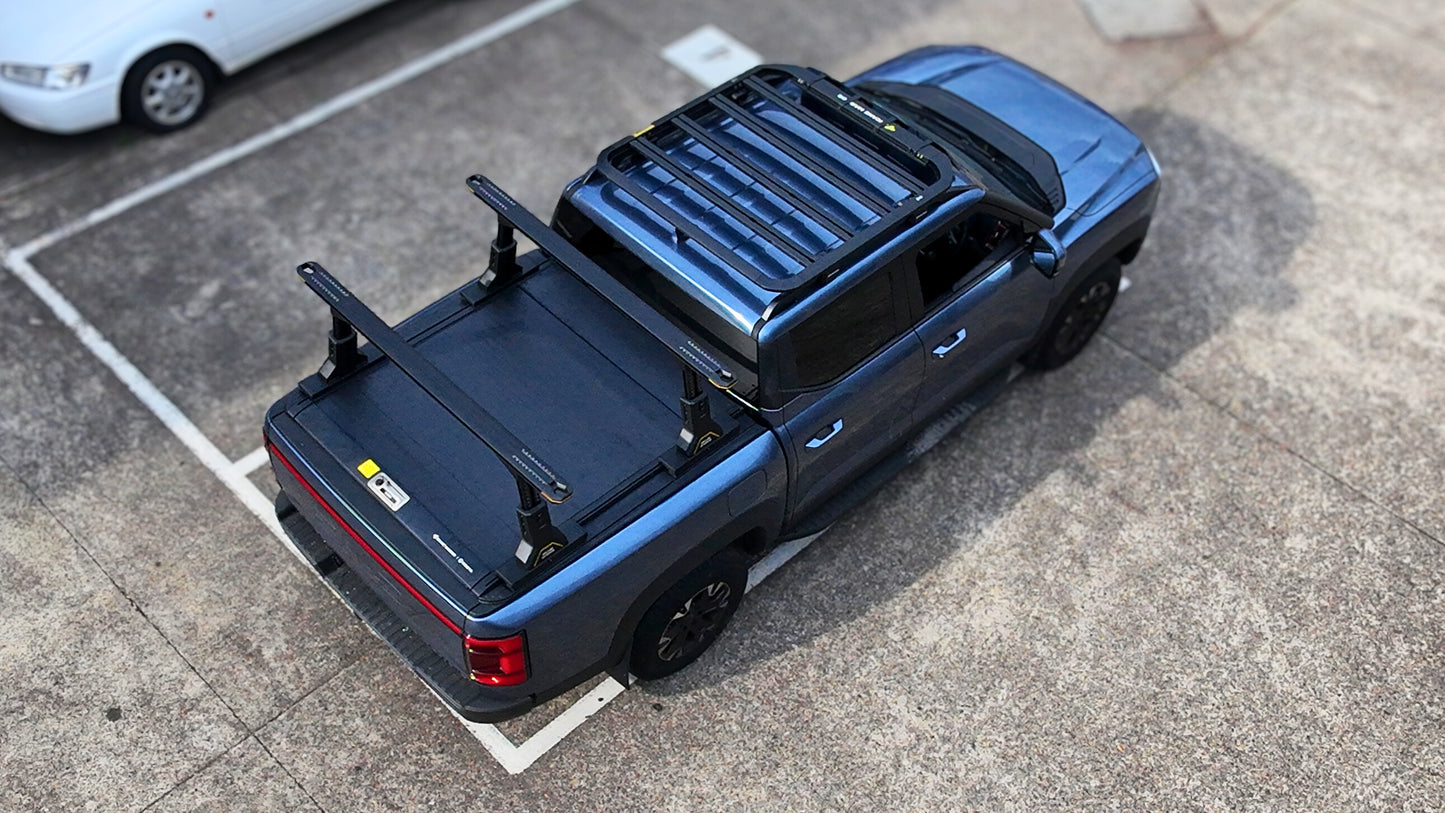 RIDGE CARGO RACK WITH CROSS BARS  - HIGH VERSION