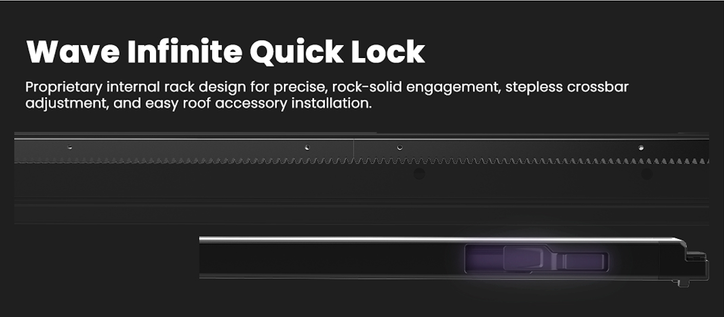 M'LINK X Wave Quick Release Crossbar - 1120