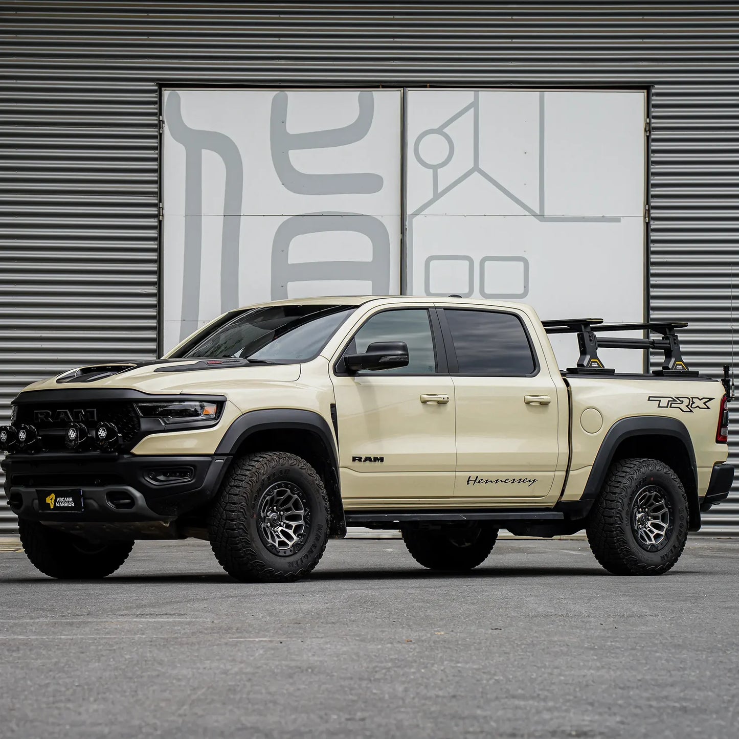 RIDGE CARGO RACK WITH CROSS BARS  - HIGH VERSION